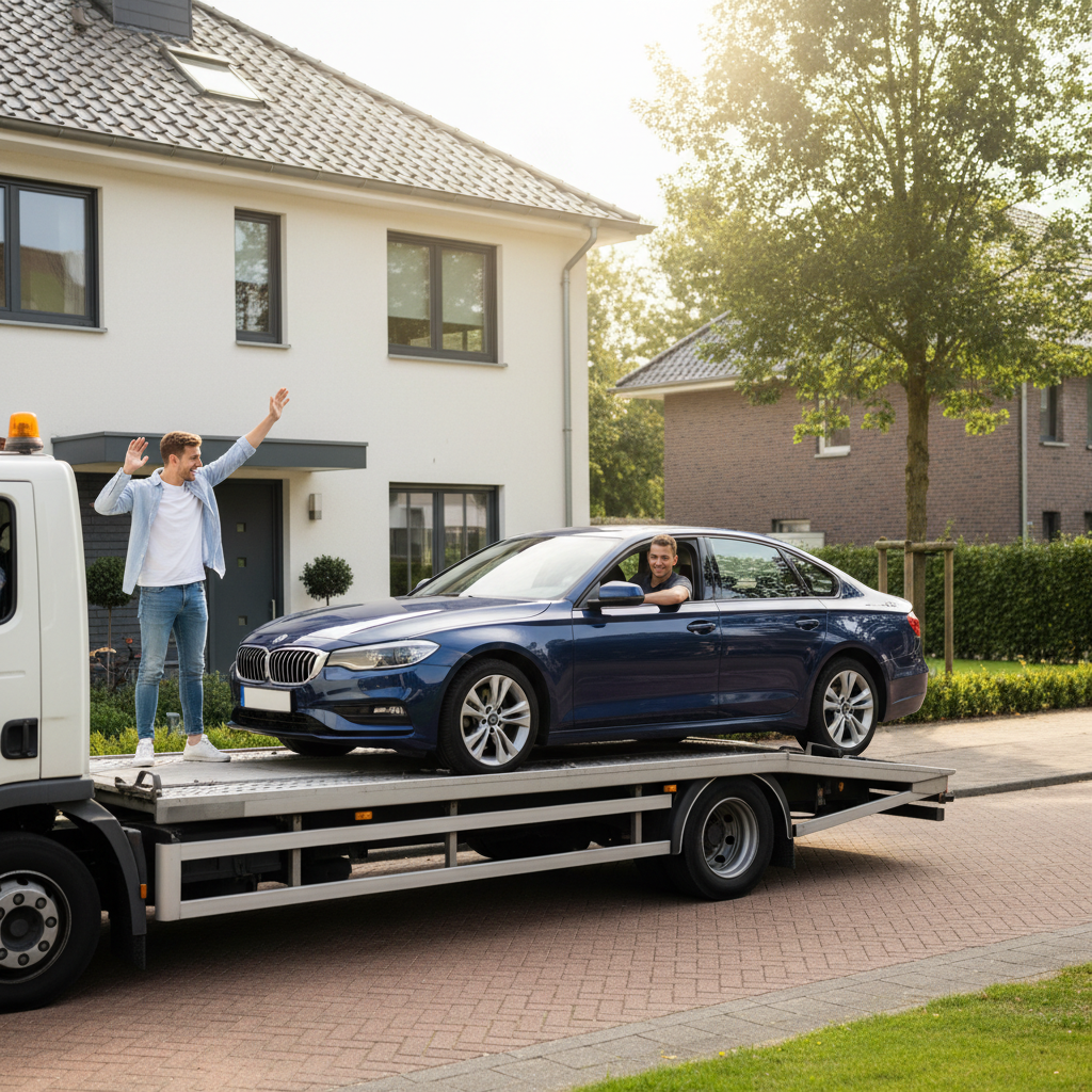 Realistische foto passend bij Wagen verkopen: snel en zonder zorgen uw auto van de hand doen voor we